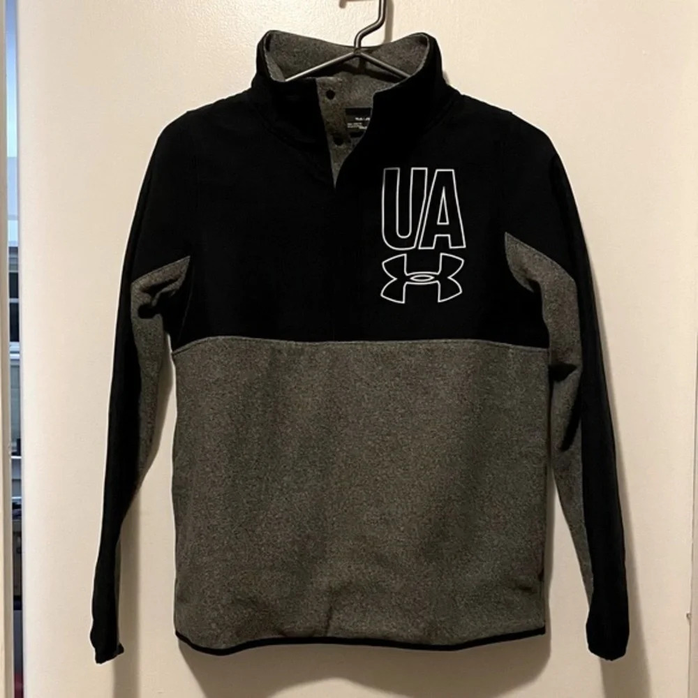 NWT Under Armour Kids Phenom Fleece 1/2 Snap Pullover YL